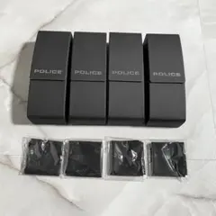 新品未使用4点セット POLICEポリス メガネケース　純正メガネ拭きセット