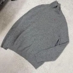 UNIQLO シンプル カジュアル ウール 上品 タートルネック ニットセーター