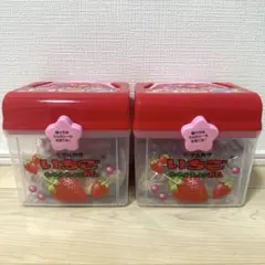 マーブルフーセンガム ハンドル付きケース コンテナボックス お菓子有 2個セットのサムネイル