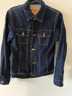 NATURAL BEAUTY BASIC ダークブルー デニムジャケット