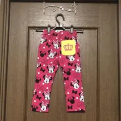 BABY DOLL × Disney ミニーちゃん柄 パンツ 90size