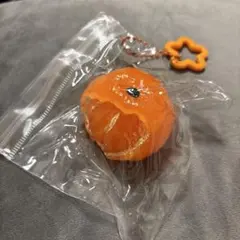 スクイーズ みかん リアル キーホルダー
