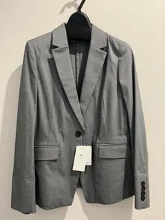 ユナイテッドアローズ　グリーンレーベルリラクシング　グレー テーラードジャケット