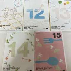 Worldwide Kids English DVD セット 5枚
