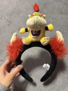 クッパJr ぬいぐるみ付きカチューシャ