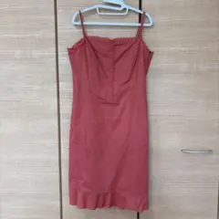 peyton place キャミワンピース M テラコッタ