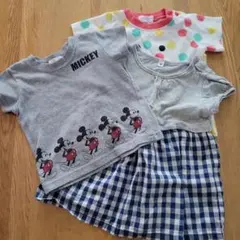 半袖シャツ3枚セット 80cm