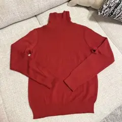 LETROYES オレンジ　ハイネック　ニット　XSのサムネイル