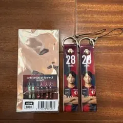 鹿島アントラーズ プレイヤーズストラップ 大川