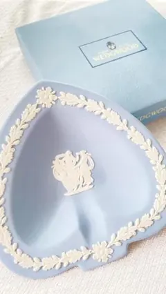 【美品】WEDGWOOD ジャスパー トレイ 小物入れ 箱付き