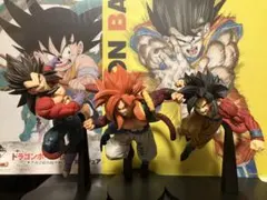 ドラゴンボールGT 超サイヤ人4 孫悟空＆ベジータ＆ゴジータ　鳥山明