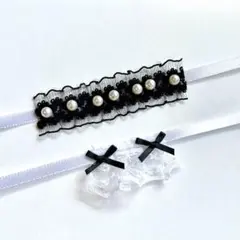 ハンドメイド ぬい服 ヘッドドレス　スタイ