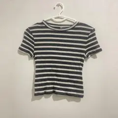 サマーニット ちびT ボーダー H&M