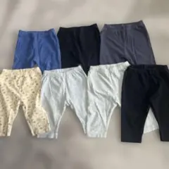 ユニクロ7部丈レギンス7点セット