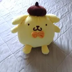 カラビナ付きビッグポーチ ポムポムプリン