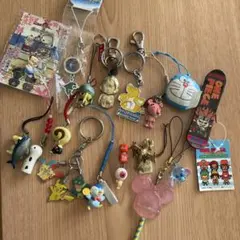 平成レトロ キャラクター まとめ売り ストラップ キーホルダー - メルカリ