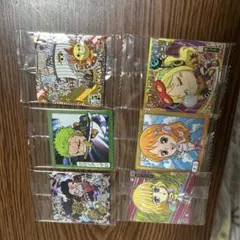 ワンピース ホログラムシール 6枚セット