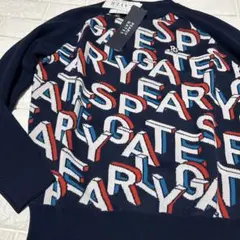 新品PEARLY GATES カラフルロゴセーター サイズ1定価33000