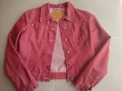 お値下げ！！【未使用品❢】MAX&Co. 赤 デニムジャケット