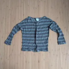 UNICA キッズ ボーダーカーディガン 110