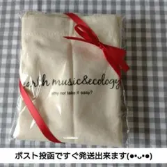 earth music&ecology トートバック エコバッグ 生成りのサムネイル