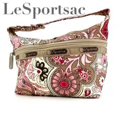 【未使用級】LeSportsac アクセサリーポーチ 花柄 ペイズリー　S26