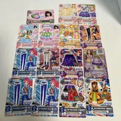2013、2014、2015年製 アイカツ トレーディングカード セット 15枚