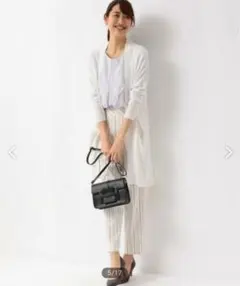 green label relaxing手洗い可能　Dロングカーディガン