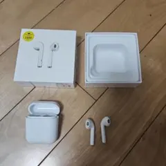 ワイヤレスイヤホン ホワイト 本体のサムネイル