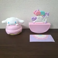 マクドナルド　ハッピーセット　サンリオ2種　シナモロール　キキララ