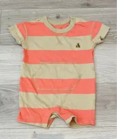 babyGAP ボーダーロンパース　6-12m