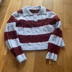 Something Apparels ストライプニット