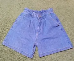 デニムショートパンツ