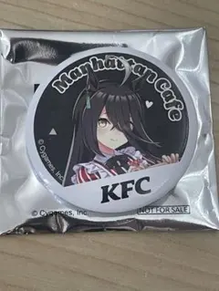 ウマ娘 マンハッタンカフェ 缶バッジ KFCコラボ - メルカリ