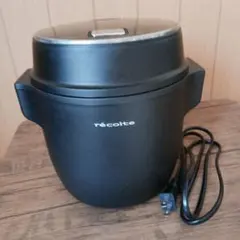 recolte レコルト 電気調理鍋 ブラックのサムネイル