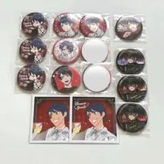 ツイステ デュース ユニオン プラチナ 缶バッジ グロマス オーロラ フェス