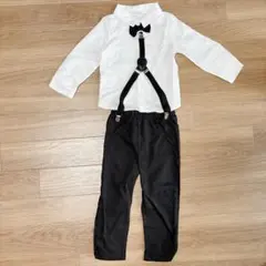 ベビーフォーマルスーツ サスペンダー付き