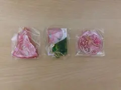 ウィキッド ふたりの魔女 グリッタースイングキーチェーン　3点セット