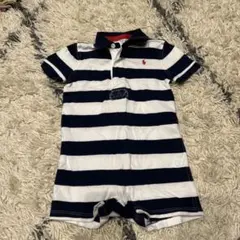 Ralph Lauren ボーダー ロンパース 80cm