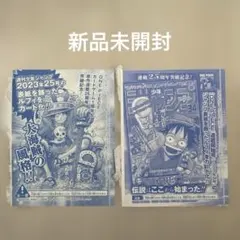 ワンピースカード ジャンプ付録 ルフィ プロモ未開封2枚セット - メルカリ