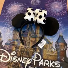 a*o様 カリフォルニアディズニー【限定】　白黒ドット　カチューシャ