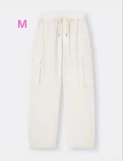 美品＊GU カーゴプルオンパンツ M＊
