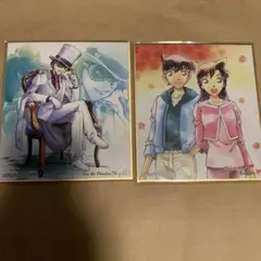 名探偵コナン　ミニ色紙　2個セット