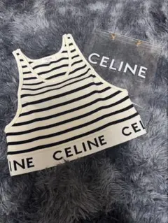 CELINE ボーダー タンクトップ　新品未使用