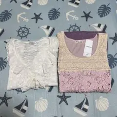 ゆき様専用　アクシーズファム　トップス　カーディガン　タンクトップ　ノースリーブ