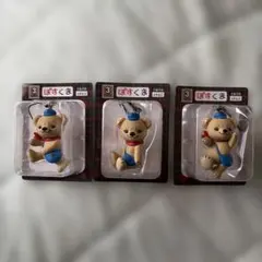 ⭐︎値下げ⭐︎ぽすくま フィギュアストラップ 3個セット(ケース入りのままで発送)