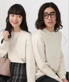 Global Work メルティクルーネックプルオーバー/523898