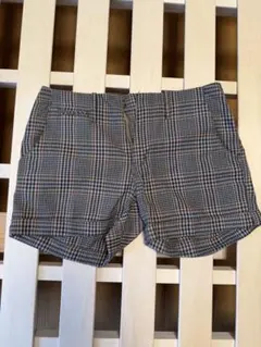 期間限定値下げ！ LOWRYS FARM チェック柄ショートパンツ Lサイズのサムネイル
