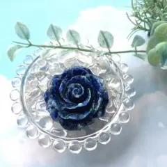 オルゴナイト ブルーのバラ フローライト - メルカリ