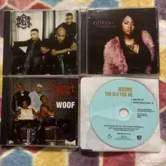 R&B プロモCDシングル4枚セット 貴重廃盤！